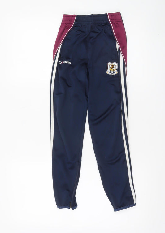 Boys UK Size 9-10 Years O'Neills Regular Fit Jogger Blue Trousers