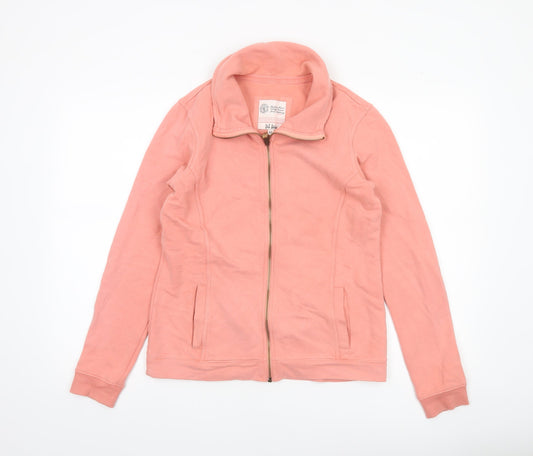 Womens UK Size 10 Fat Face Pink Basic Jacket