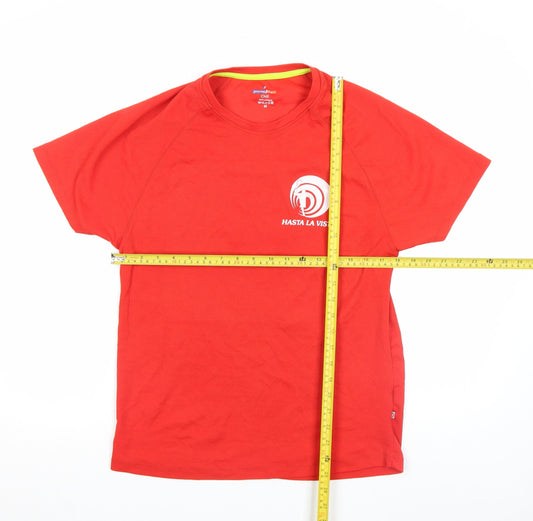 Mens UK Size M Promostars Red T-Shirt