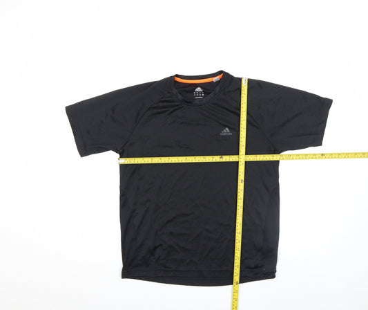 Mens UK Size M adidas Black Running & Jogging Gym & Training T-Shirt