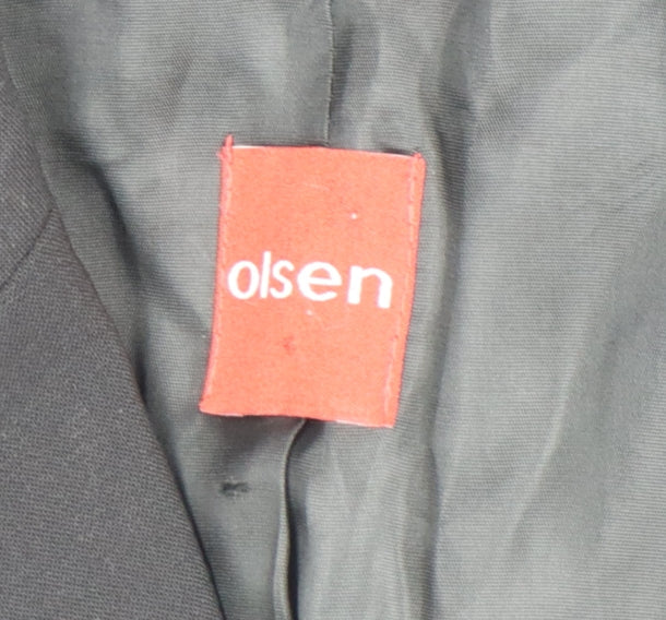 Womens UK Size 12 Olsen Regular Black Blazer