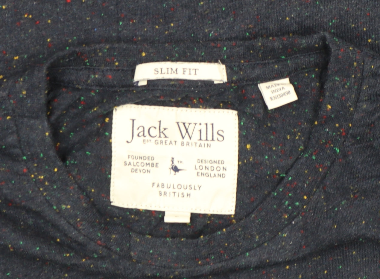 Mens UK Size M Jack Wills Blue T-Shirt
