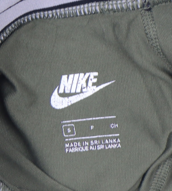 Womens UK Size S Nike Slim Fit Leggings Green Leggings