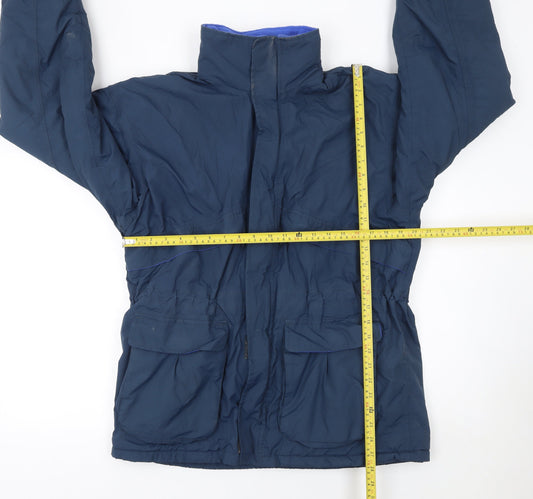 Womens UK Size M Alexandra Blue Parka Coat