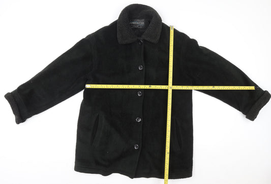 Mens UK Size XS Forecaster Black Overcoat