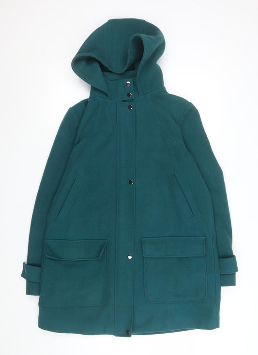 Womens UK Size 14 Maine New England Green Parka Coat