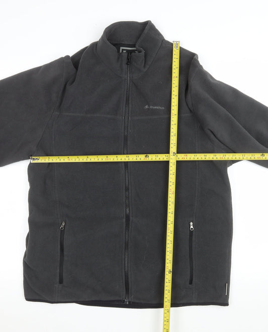 Mens UK Size 2XL Quechua Black Basic Jacket