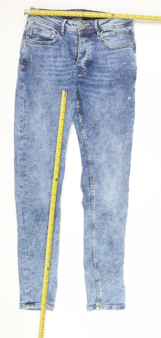 Mens UK Size M Denim Co Slim Fit Skinny Blue Jeans