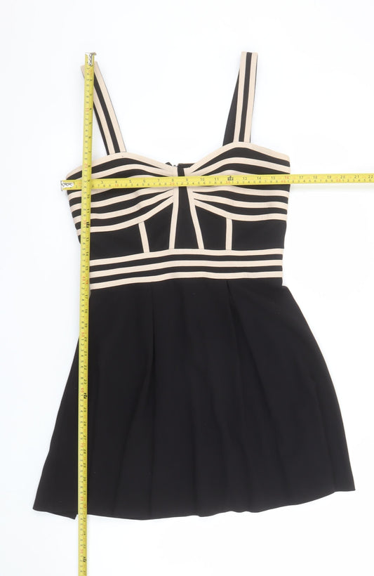 Womens UK Size 12 Warehouse Fit & Flare Dress