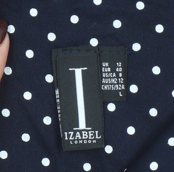 Womens UK Size 12 Izabel London Fit & Flare Dress