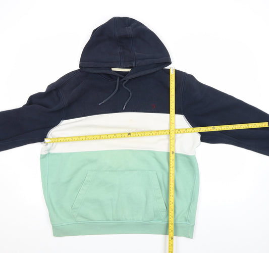 Mens UK Size L Farah Multicoloured Pullover Hoodie