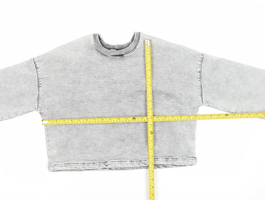 Womens UK Size 6 Primark Grey Pullover Sweatshirt