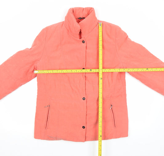 Womens UK Size 12 Concept K Pink Puffer Jacket