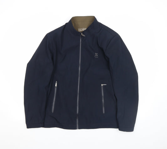 Mens UK Size XS VALNETING Blue Basic Jacket