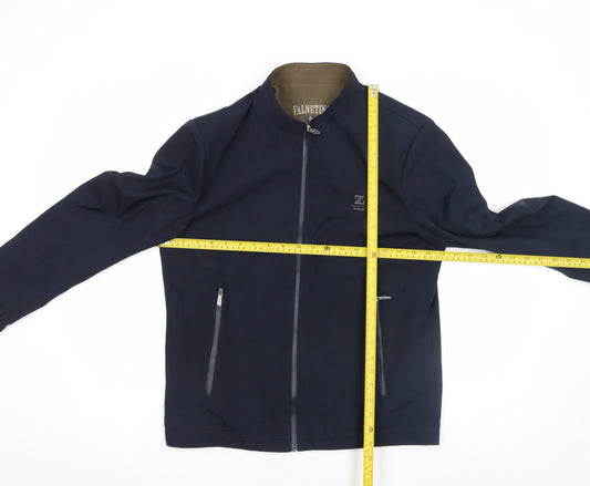 Mens UK Size XS VALNETING Blue Basic Jacket