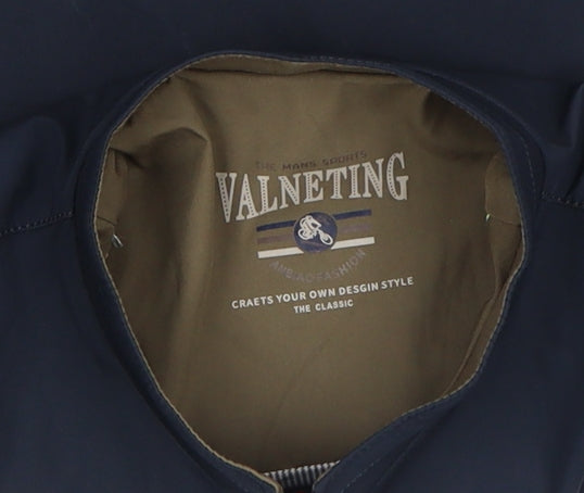 Mens UK Size XS VALNETING Blue Basic Jacket