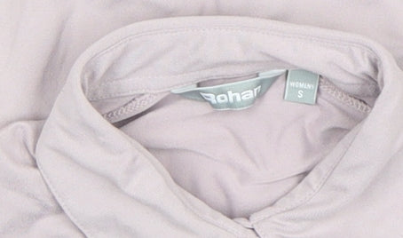 Womens UK Size S Rohan Beige Basic Button-Up
