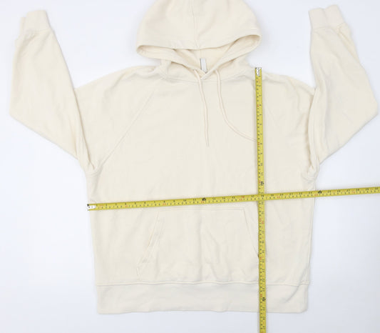 Womens UK Size 14 H&M Ivory Pullover Hoodie