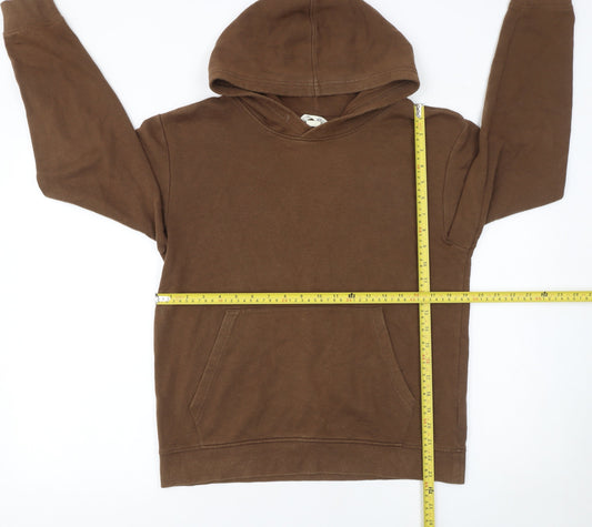 Girls UK Size 14 Years H&M Brown Pullover Hoodie