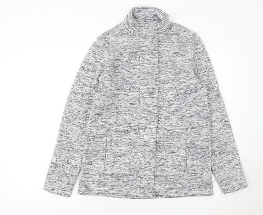 Womens UK Size 10 Damart Grey Basic Jacket