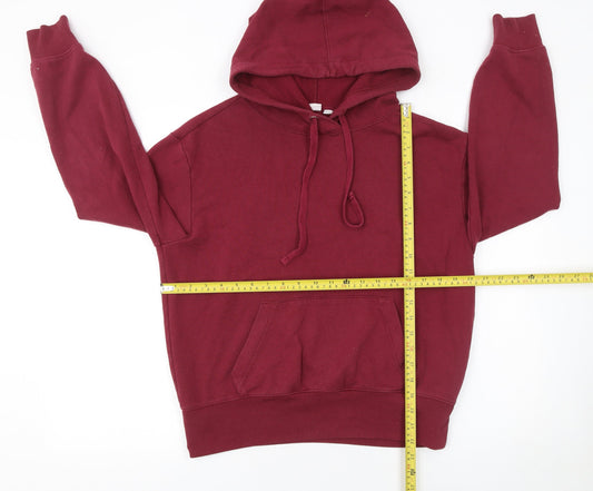 Womens UK Size S Gap Red Pullover Hoodie