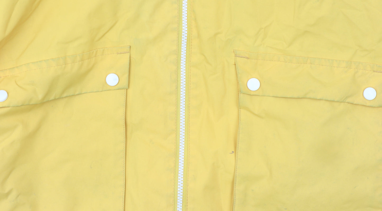 Womens UK Size 14 Regatta Yellow Rain Coat