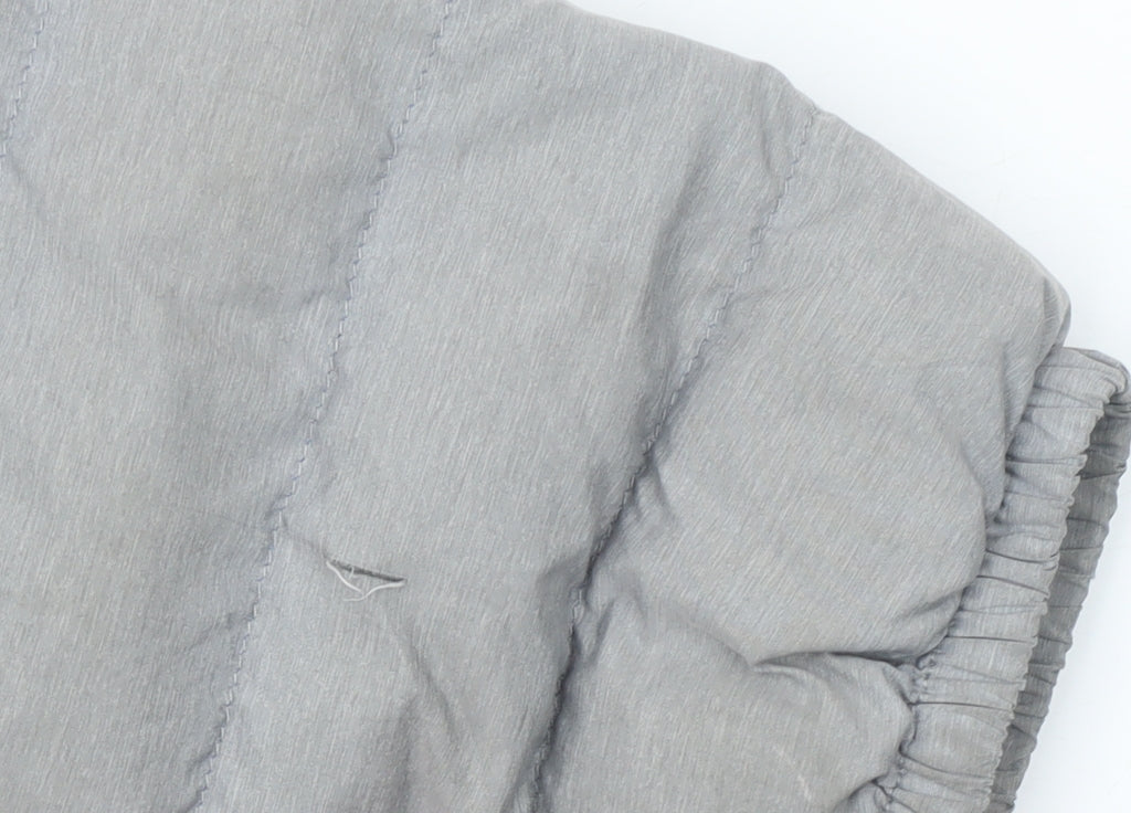 Boys UK Size 5-6 Years Mountain Warehouse Grey Puffer Jacket