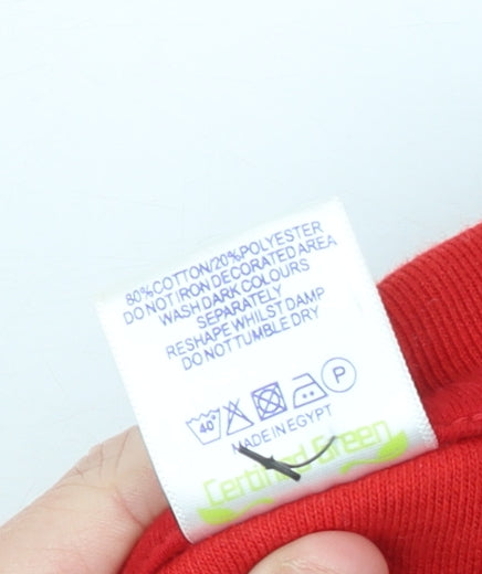 Womens UK Size M Starworld Red Pullover Sweatshirt