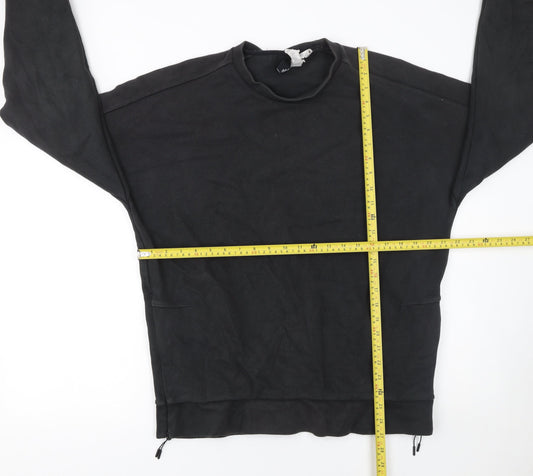 Mens UK Size L adidas Black Pullover Sweatshirt