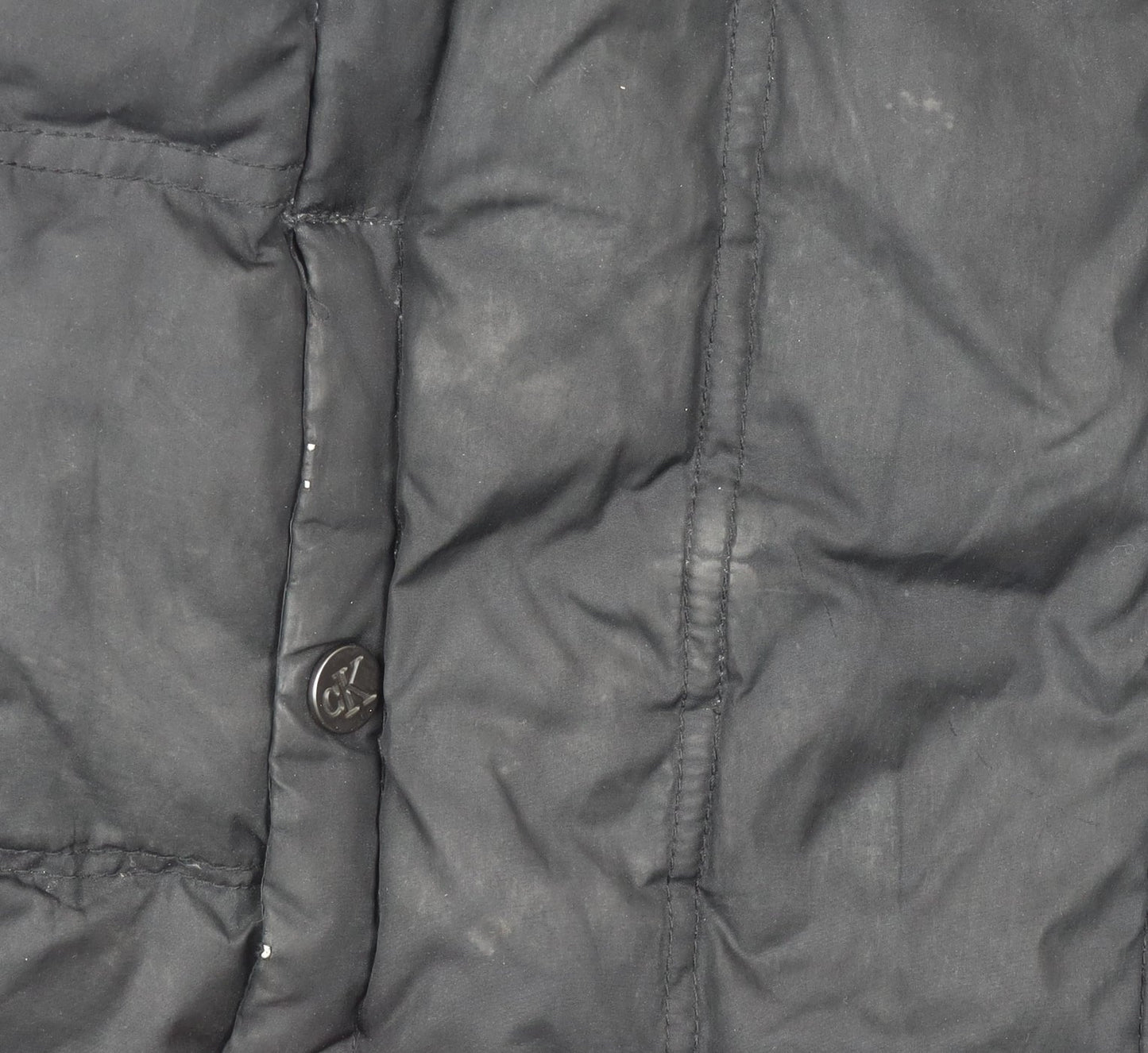 Womens UK Size S Calvin Klein Jeans Black Puffer Jacket