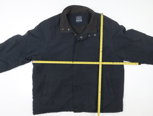 Mens UK Size 2XL Lincoln Blue Basic Jacket