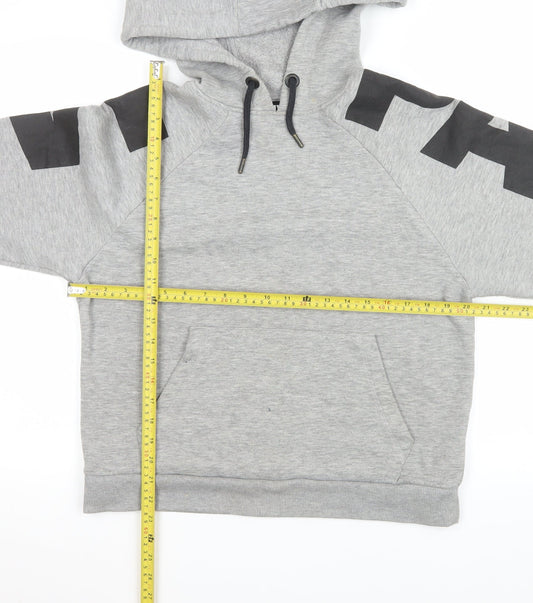 Womens UK Size M IVY PARK Grey Pullover Hoodie
