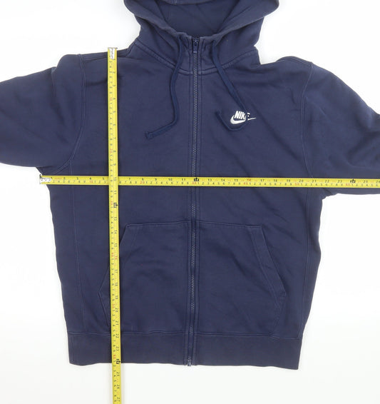 Mens UK Size S Nike Blue Basic Jacket