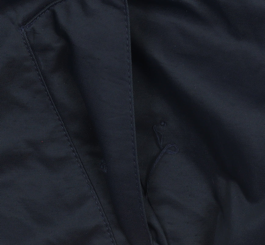 Womens UK Size M Viyella Blue Rain Coat