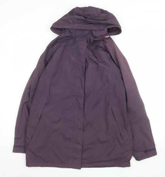 Womens UK Size 12 Regatta Purple Rain Coat