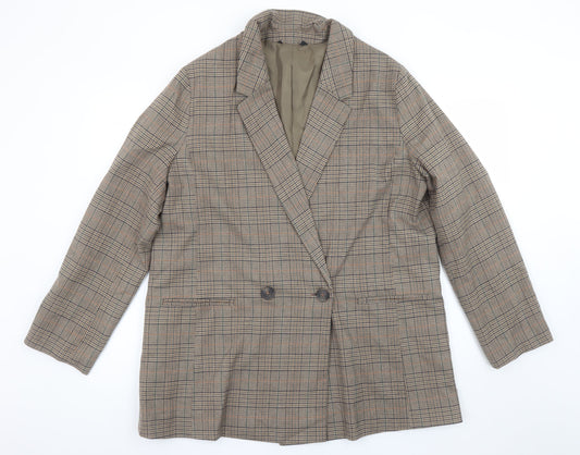 Womens UK Size 16 George Regular Brown Blazer