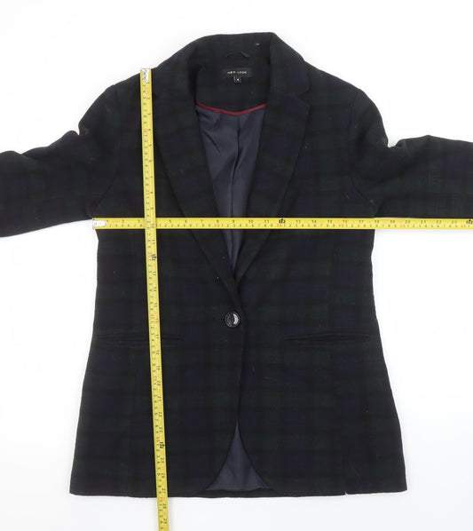 Womens UK Size 8 New Look Regular Multicoloured Blazer