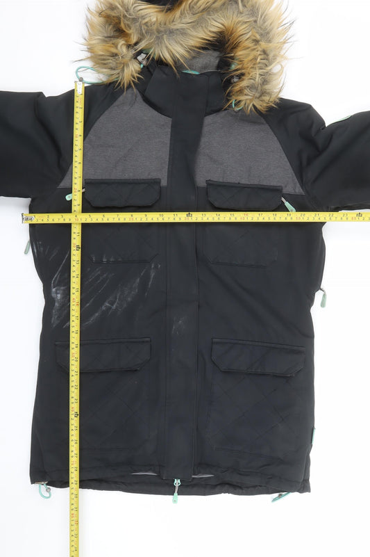 Womens UK Size L Surfanic Black Ski Jacket
