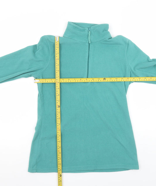 Womens UK Size S Mountain Warehouse Green Pullover Sweatshirt
