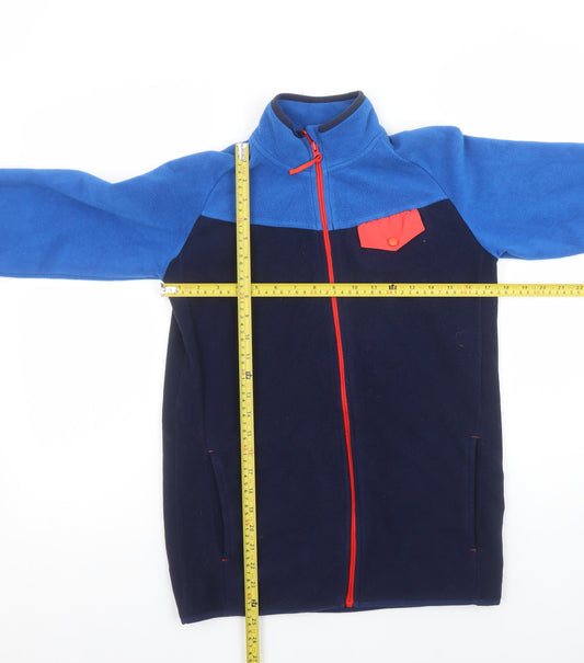 Boys UK Size 13 Years Mountain Warehouse Blue Fleece