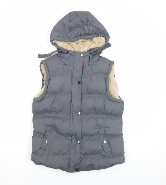 Womens UK Size 10 Atmosphere Grey Puffer Jacket