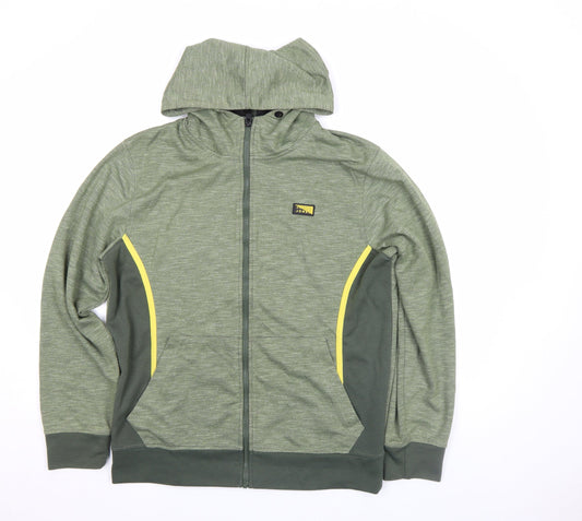 Mens UK Size L JACK & JONES Green Gym & Training Running & Jogging Walking Jacke