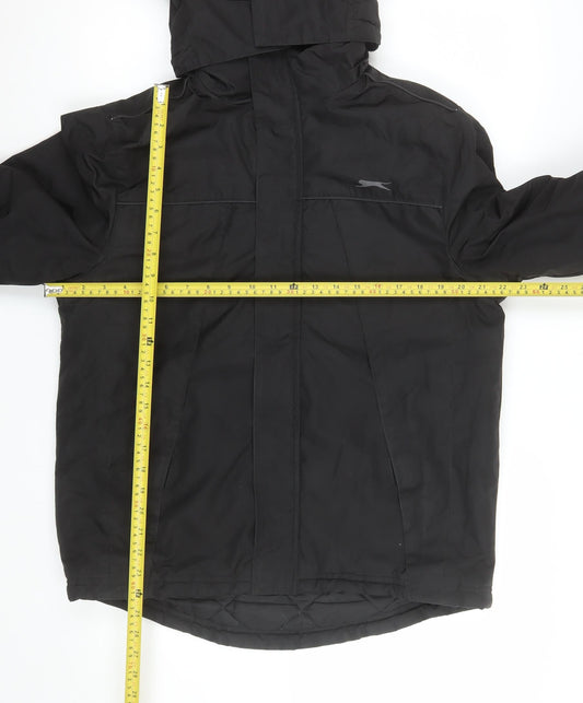 Mens UK Size XS Slazenger Black Parka Coat