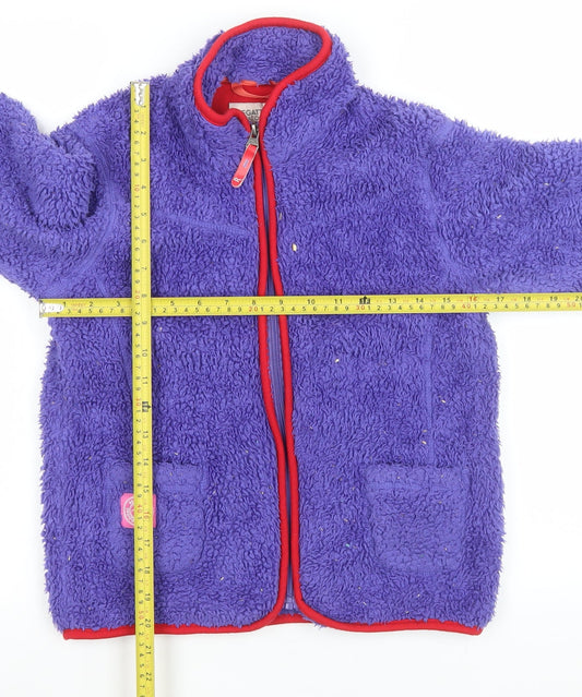 Girls UK Size 11-12 Years Regatta Purple Basic Jacket