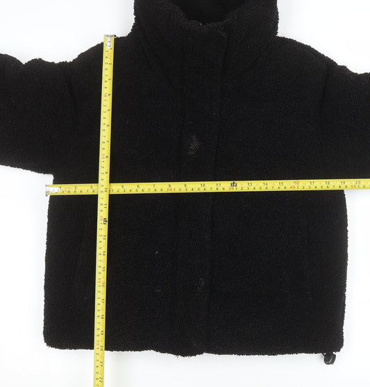 Womens UK Size 2XS Primark Black Puffer Jacket