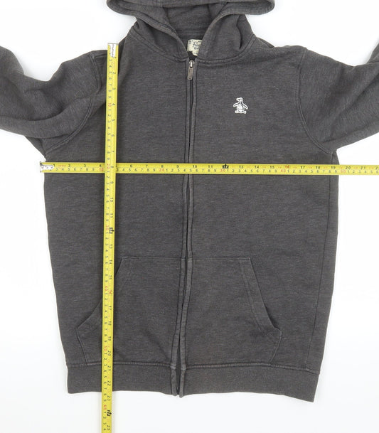 Boys UK Size 14-15 Years Penguin by Munsingwear Grey Basic Jacket