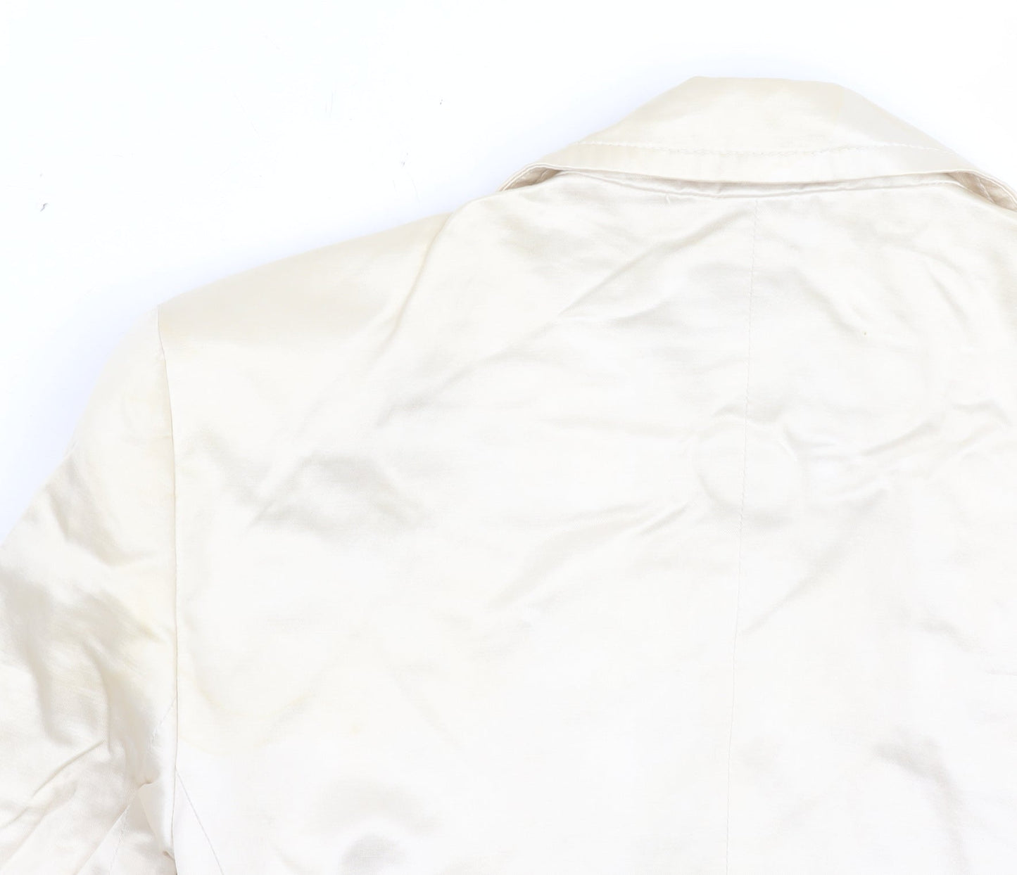 Womens UK Size 14 Oasis Regular Ivory Blazer