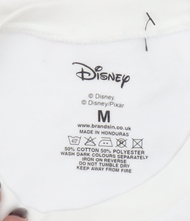 Womens UK Size M Disney White Pullover Sweatshirt