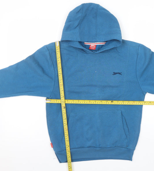 Boys UK Size 11-12 Years Slazenger Blue Pullover Hoodie