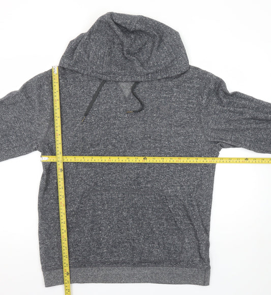 Mens UK Size M DC Grey Pullover Hoodie
